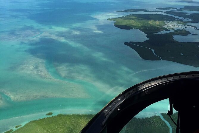 Miami Sightseeing Helicopter Tour Ride things to do Miami Beach - Brickell, Key Biscayne bridge, and the museum-garden view