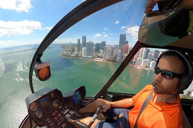 Miami Top-Rated Helicopter Tour: South Beach, Downtown & Islands - Key Biscayne: sandy beaches, mansions, and nature preserve views from above