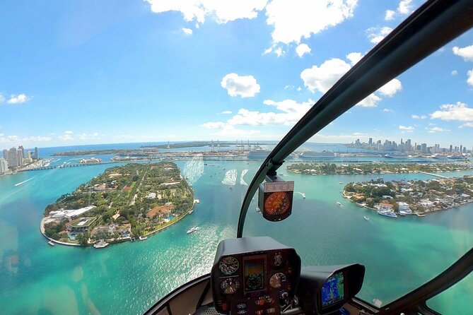 Miami Top-Rated Helicopter Tour: South Beach, Downtown & Islands - Brickell: Wall Street South and the height game over Biscayne Bay
