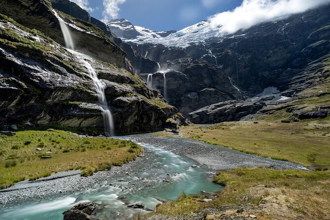 Milford Sound Earnslaw Burn Helicopter Tour from Queenstown - Milford Sound from Queenstown, with two reasons to land