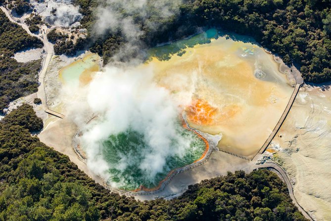 Mount Tarawera Volcanic Adventure by Helicopter - Small-group attention: pilot-guide, headsets, and comfort