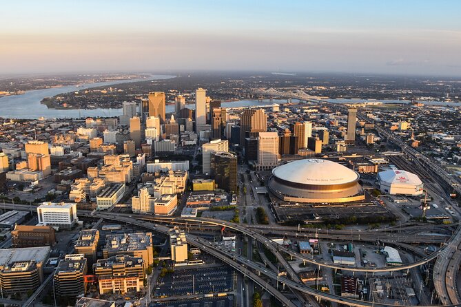 New Orleans Helicopter City Tour - Upgrade Option: Private Flight Over the French Quarter