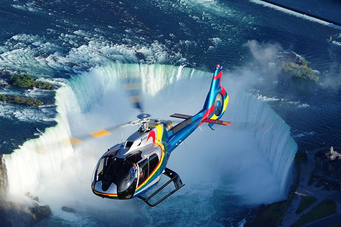 Niagara Falls Canada Tour: Helicopter, Boat, Behind Falls & Lunch - The First Stop: Footbridges, Islands, and Wildlife Time