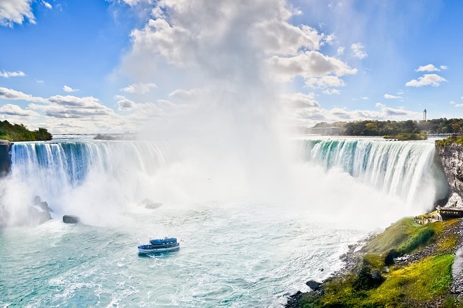 Niagara Falls USA Premium Tour: Helicopter & Maid of the Mist - Goat Island and Terrapin Point: Horseshoe Falls from the American Side