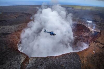 Oahu to Big Island : Big Island Volcano Helicopter Tour & Hilo 1 Day Tour - The 45-Minute Helicopter Flight Over the Volcano