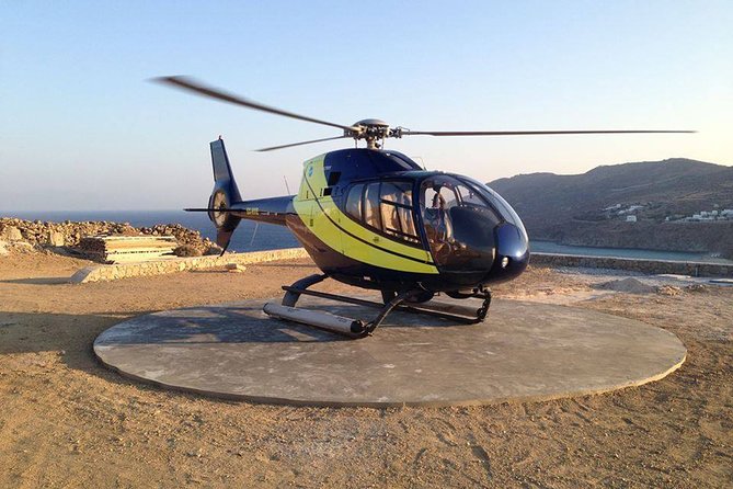 Private Helicopter Transfer from Mykonos to Santorini - Mileo Mykonos meeting point: how the start feels from the ground up