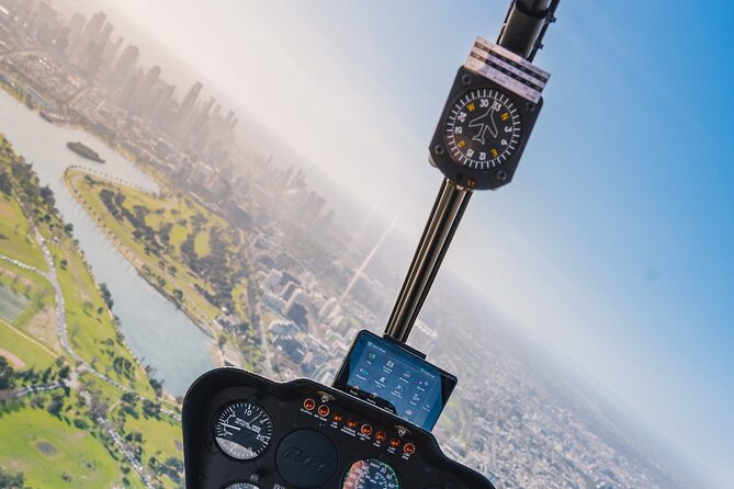 Private Melbourne Skyline Helicopter Ride - Route Overview: From Flemington to the Coast and Back
