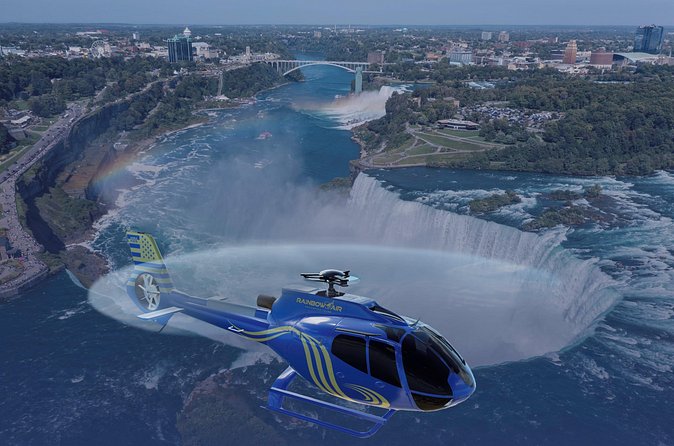 Rainbow Air Helicopter Tours over Niagara Falls 2025 - Meeting at 56 Acheson Dr and planning your timing