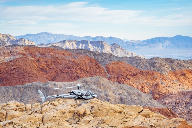 Red Rock Canyon Helicopter Air-Only Tour in Las Vegas - Hotel pickup and the terminal setup near 5596 Haven St