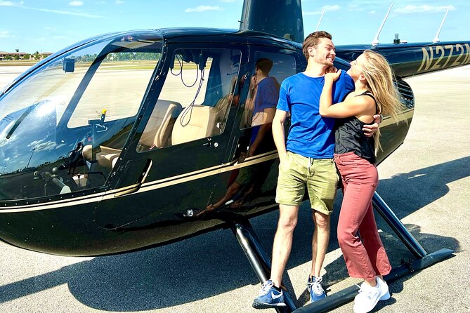 Romantic Miami Helicopter Tour with Champagne - Coral Gables: Mediterranean Revival streets, seen like a map