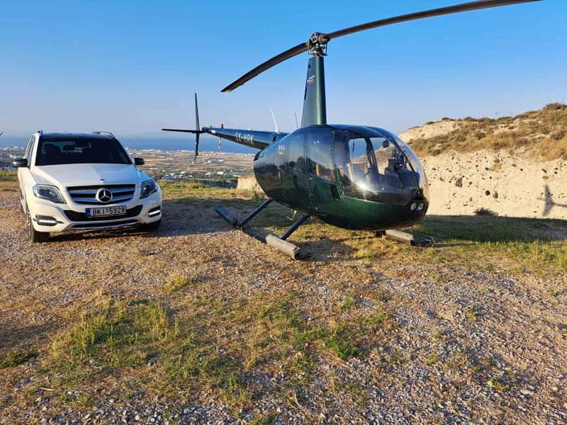 Santorini: Helicopter Sightseeing Flight Over Caldera - Key highlights you’ll feel right away