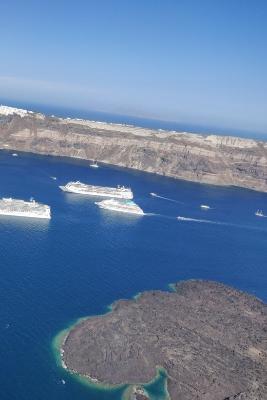 Santorini: Helicopter Sightseeing Flight Over Caldera - Itineraries in plain terms: your pickup, your flight, your drop-off