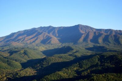 Scenic Helicopter Tour of Wears Valley, Tennessee - The flight route: from Sevierville to Wears Valley and the park boundary