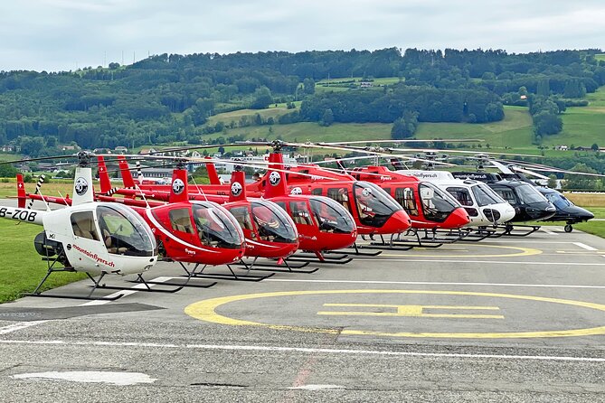 Swiss Capital city helicopter sightseeing tour - the ideal flight to see Berne - Stop 4: East Bern and the Swiss National Football Stadium with the Big YB logo
