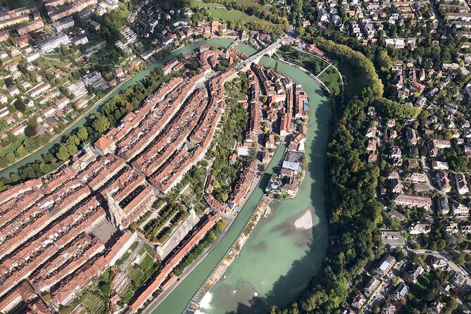 Swiss Capital city helicopter sightseeing tour - the ideal flight to see Berne - Stop 5: Paul Klee Centrum—architecture that looks like a wave from above