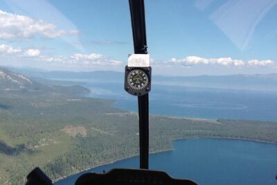Tahoe Helicopter Tour: Lakes and Waterfalls - Fallen Leaf Lake and the Wilderness Edge: Great Shoreline Detail
