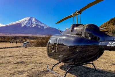【TOKYO→FUJI】 Helicopter Oneway Transfer 35mins - In the air: what the 35 minutes really buys you