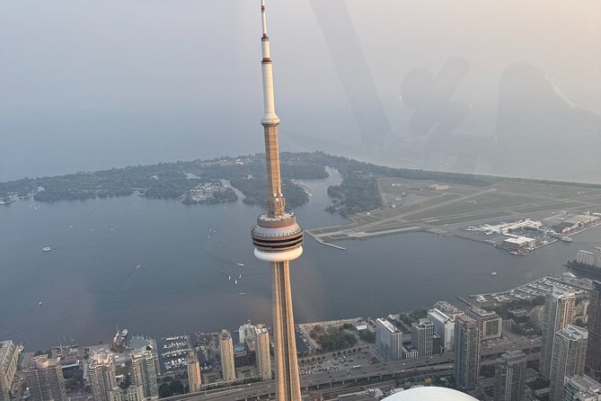 Toronto Skyline Helicopter Tour CN Tower Loop - Around The CN Tower: The View Higher Than The Highest Observation Point