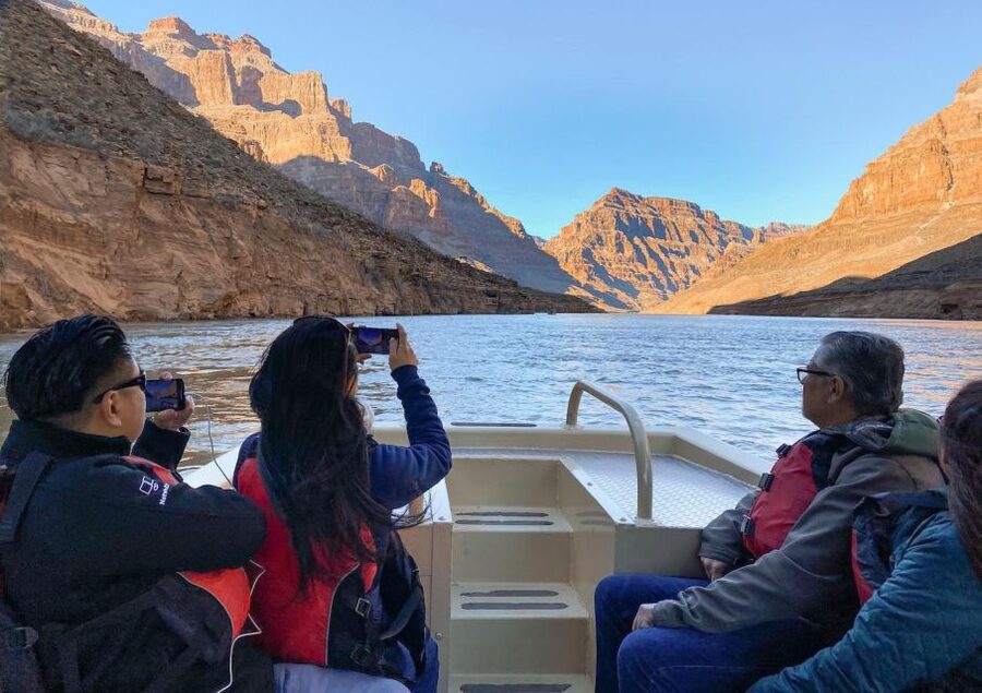 Vegas: Grand Canyon Airplane, Helicopter and Boat Tour - The smooth-and-quick logistics (and the few rough edges)