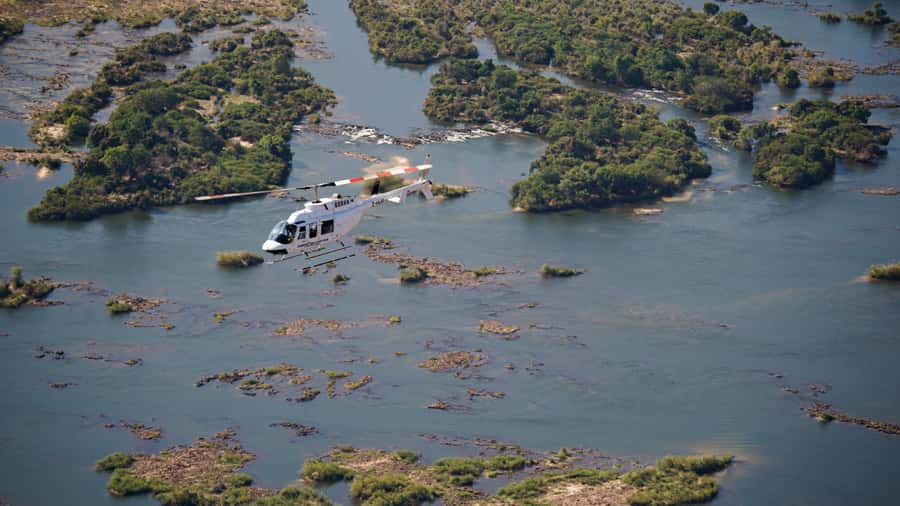 Victoria Falls:Explore the Zambezi Helicopter Experience - Why this Zambezi helicopter flight feels like a river movie