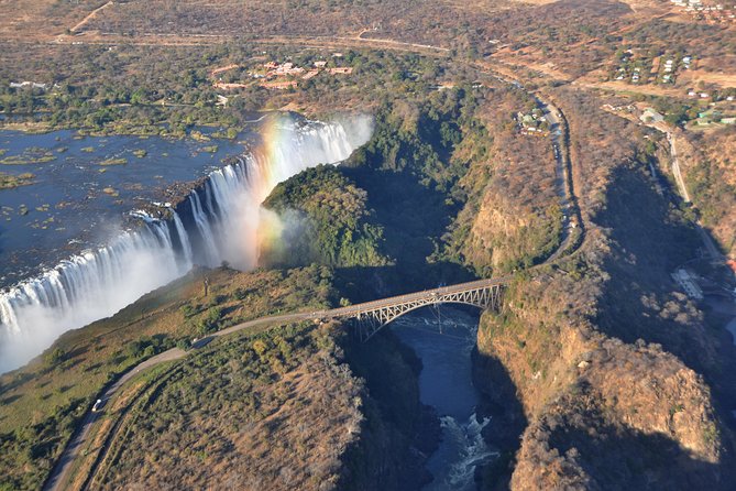 Victoria Falls Flight of the Angels Helicopter Flight - Comfort, windows, and the post-flight photo/video offer