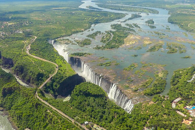 Victoria Falls Helicopter Tour - From hotel pickup to Kazungula airstrip: how the day starts