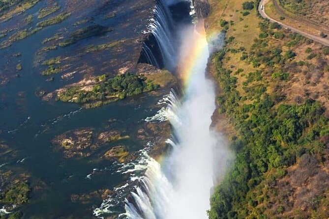 Victoria Falls Helicopter Tour with Guide - The Safety Briefing and the Short Lift Over the Falls