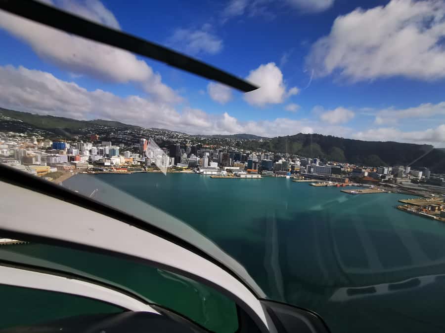 Wellington Helicopter Scenic Flight - Te Papa, the Beehive, and the Cake Tin: the skyline tour you actually remember