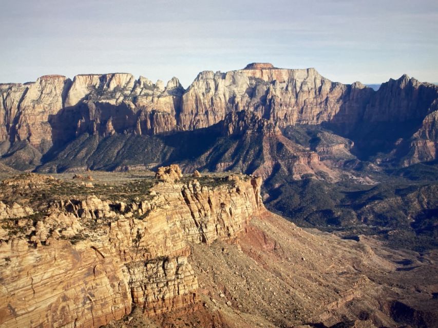 Zion National Park, Canaan Cliffs: Extended Helicopter Tour - Canaan Cliffs Extended Route and the Optional Butte Landing